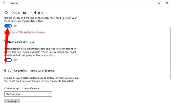 如何在 Windows 10 和 Windows 11 中启用硬件加速 GPU 调度插图3