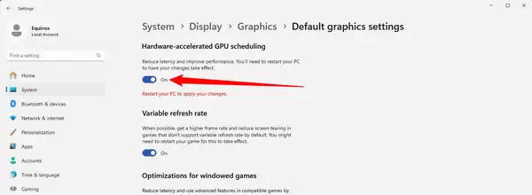 如何在 Windows 10 和 Windows 11 中启用硬件加速 GPU 调度插图9
