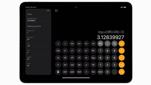 iPad 终于在 iPadOS 18 中加入了原生计算器应用程序插图1