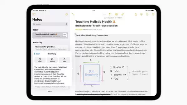 苹果 iOS 18 上的备忘录新增记录、总结和转录音频等功能插图2
