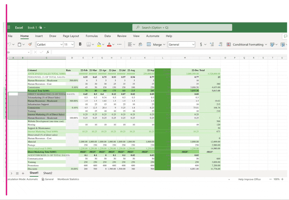 微软更新 Excel 网页用户界面插图1