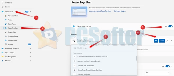 2、使用 PowerToys Run