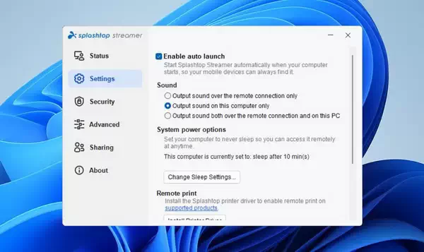 使用 Splashtop 从 iPhone 远程访问 Windows