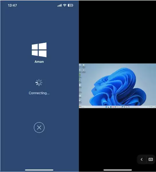 使用 Splashtop 从 iPhone 远程访问 Windows