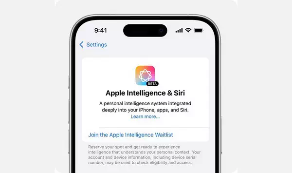 苹果公司的个性化 Siri 功能或将于 “今年秋季” 发布