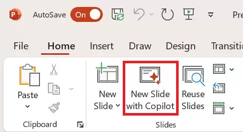 PowerPoint 新增 Copilot 功能：可以从文件智能创建幻灯片