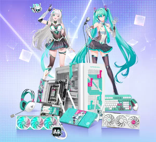 华硕发布五款中国专享版RTX 5060Ti/5070：初音未来 三白二黑