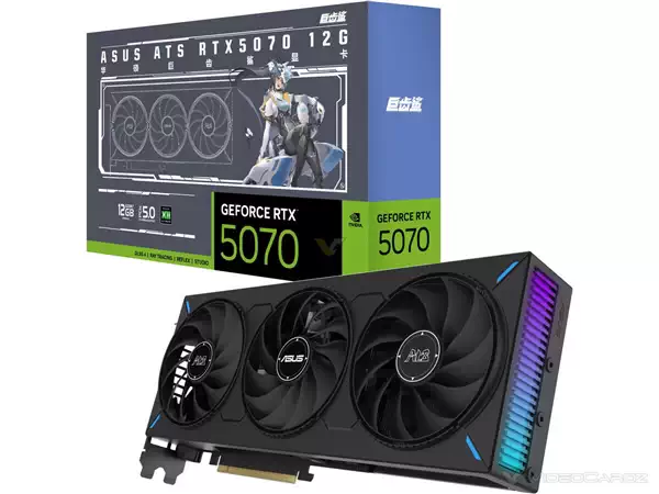 华硕发布五款中国专享版RTX 5060Ti/5070：初音未来 三白二黑