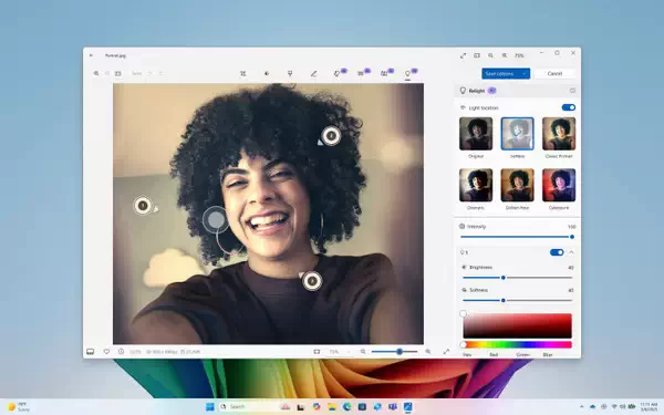 Windows 11 中的 “画图”、“截图工具” 和 “照片” 新增大量功能