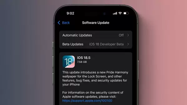iOS 18.5 中的新功能：更改邮件、屏幕时间和 Pride Harmony 壁纸