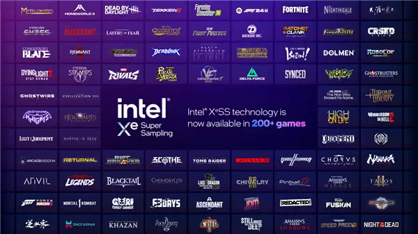 Intel XeSS游戏突破200款！XeSS 2已有19款 帧率飙升4倍