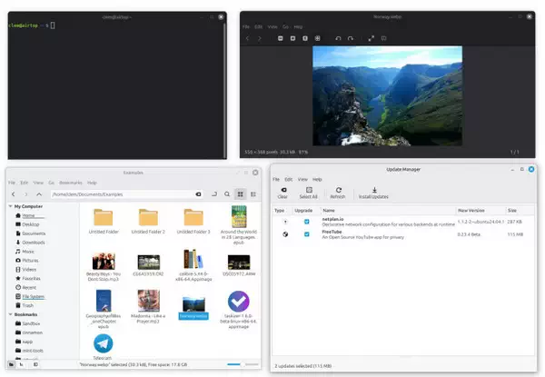 Linux Mint 22.2 和 LMDE 7 更名：Mint-Y，UI 更具现代感