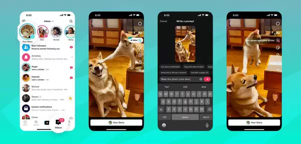 TikTok 推出最新图像转视频生成器 AI Alive