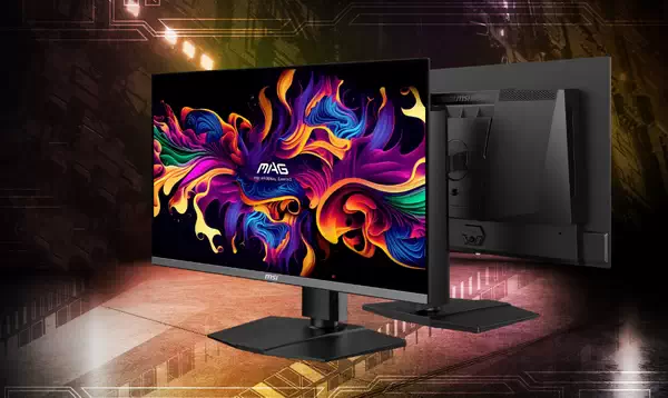 微星发布全球首款刷新率高达 500Hz 的 2K QD-OLED 游戏显示器