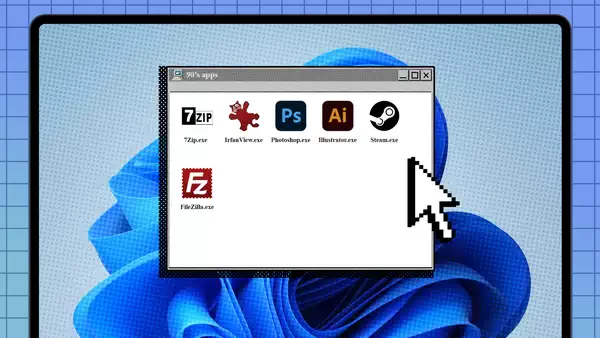 这些 90 年代的应用程序在我的 Windows 桌面上仍有一席之地