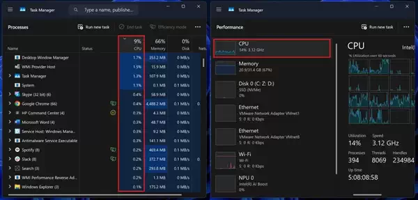 Windows 11任务管理器更新：终于可以正确显示CPU占用率