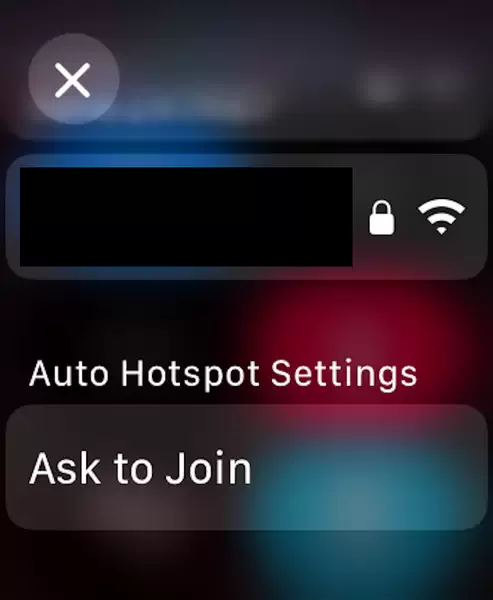 5、长按 Wi-Fi 图标选择网络