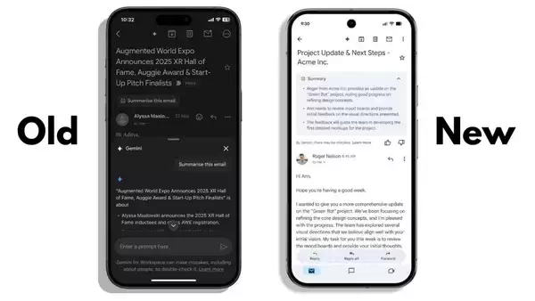 谷歌优化 安卓和 iOS 版的 Gmail 邮件摘要