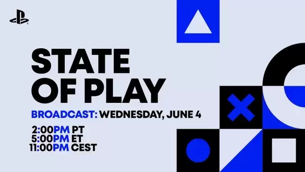 索尼宣布将于 6 月 4 日举办新的 “State of Play” 游戏展示会