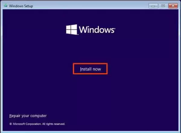 重新安装 Windows