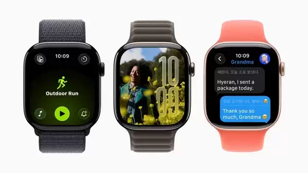 苹果发布 watchOS 26：新增 “运动伙伴”、新手势等功能