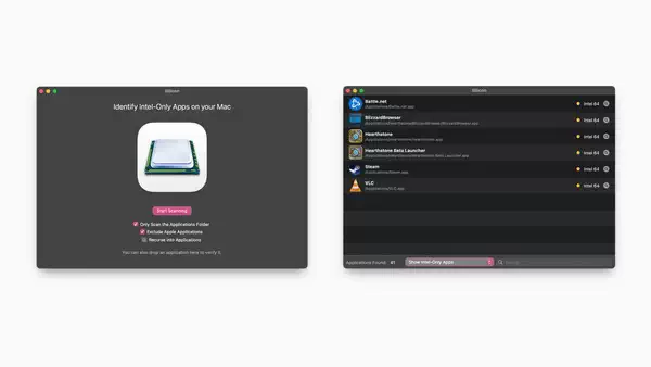 如何检查 Mac 应用程序是英特尔代码还是 Apple Silicon 代码